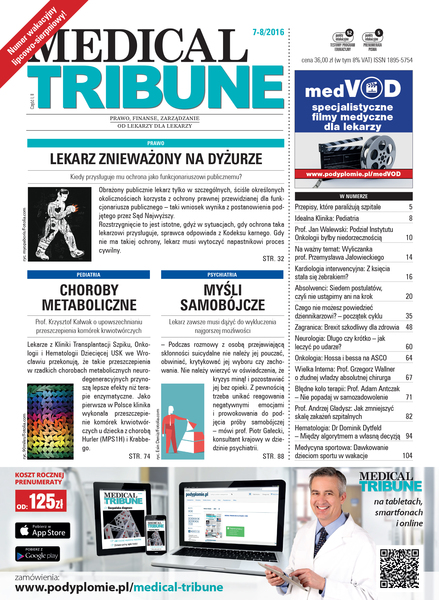 I okladka medical tribune 07 08